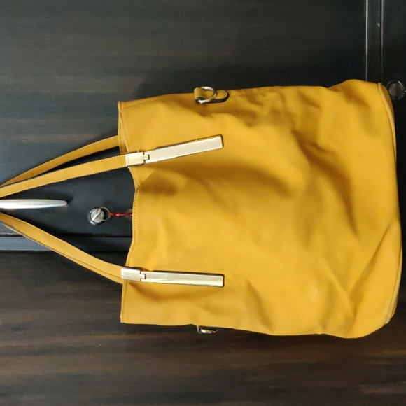 Bright suede tote bag - Picture 7 of 7